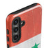 Syria Flag Distressed Galaxy S25 Impact Case